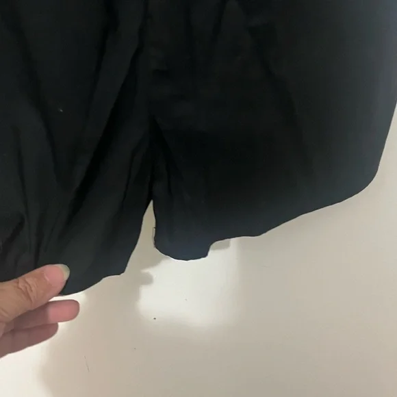 Forever 21 Black Strapless Ruffle Bodice romper - Picture 3 of 9